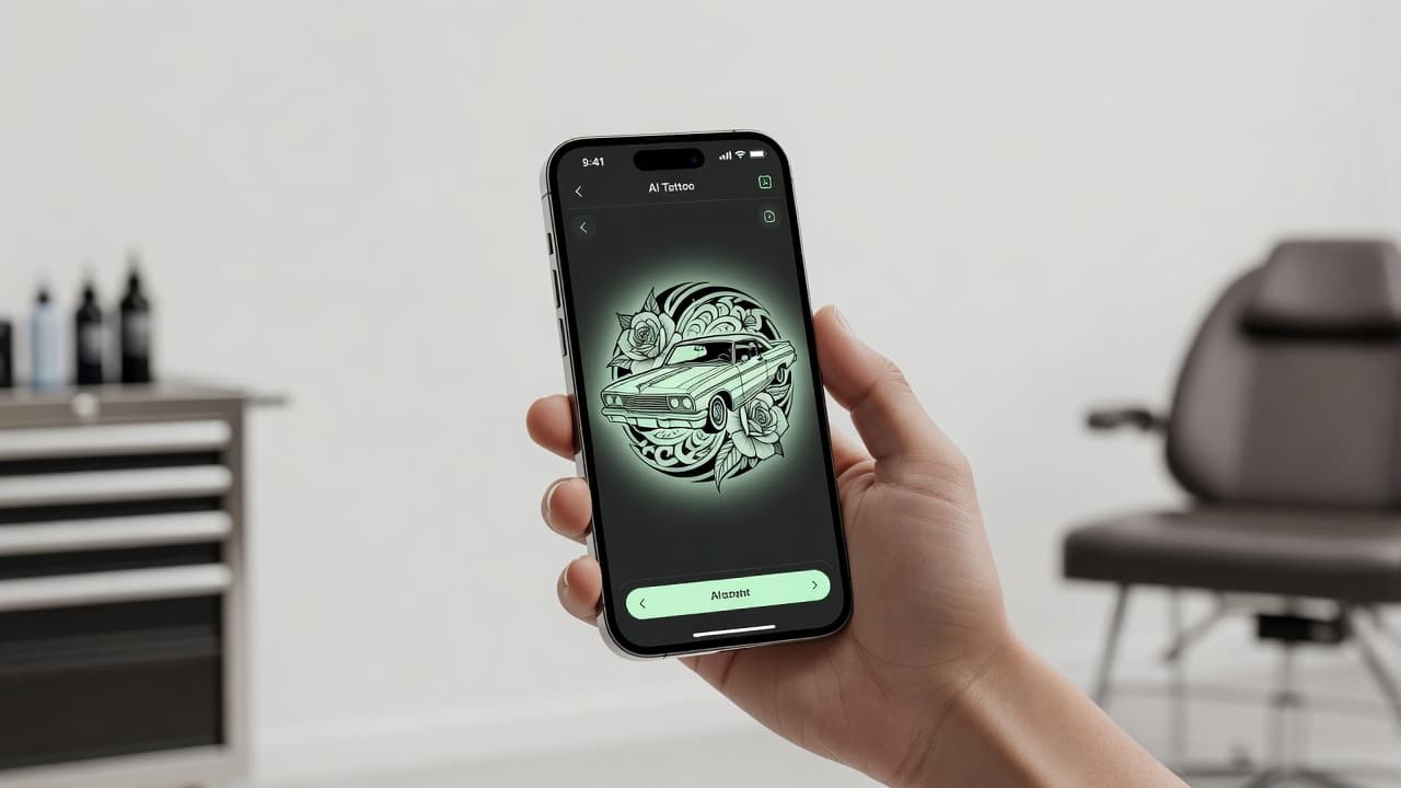 Chicano AI Tattoo Generator: Fine Line, Lettering & Motifs