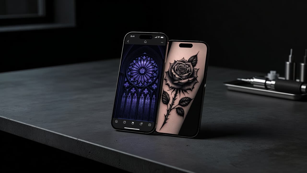 Gothic AI Tattoo Generator: Design Dark Tattoo Art