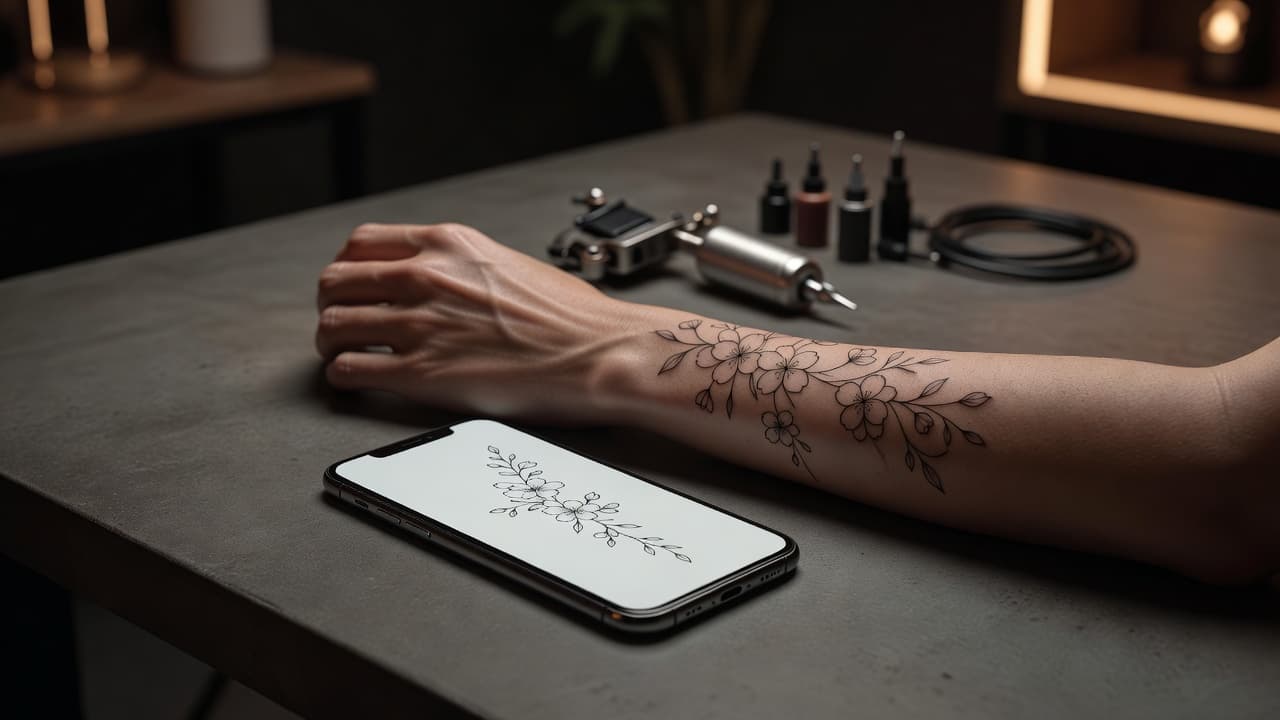 AI Tattoo Generator for Wrist Tattoos: Design Small Ink That Wraps Right