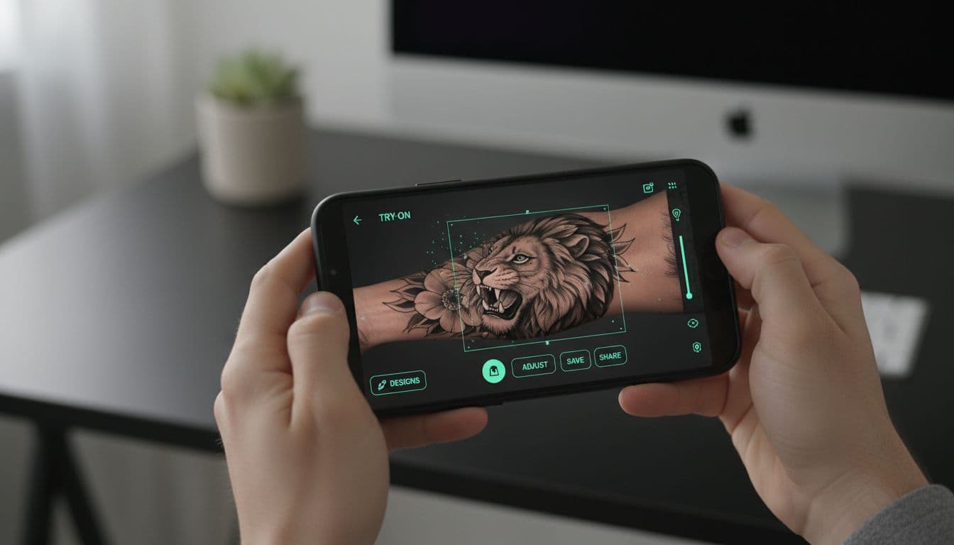AI Tattoo Try On: Preview Tattoos on Your Body Before Getting Inked