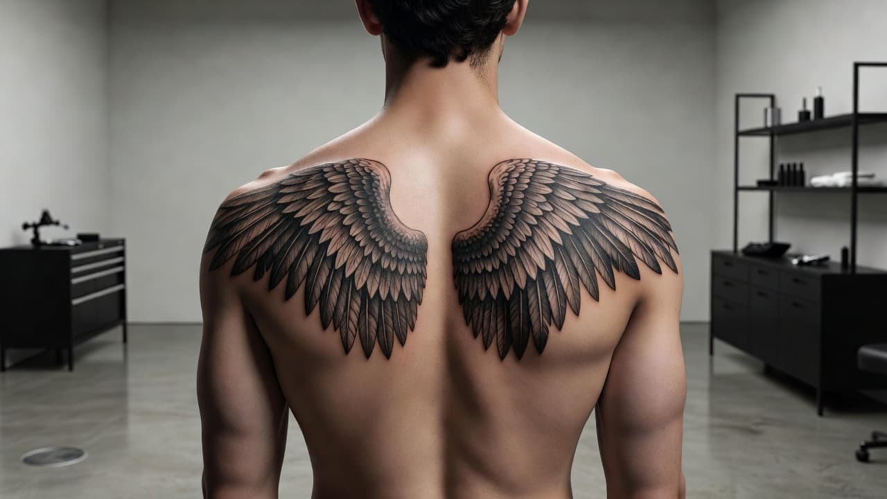 Angel Wings Tattoo Meaning: Protection, Freedom & Remembrance