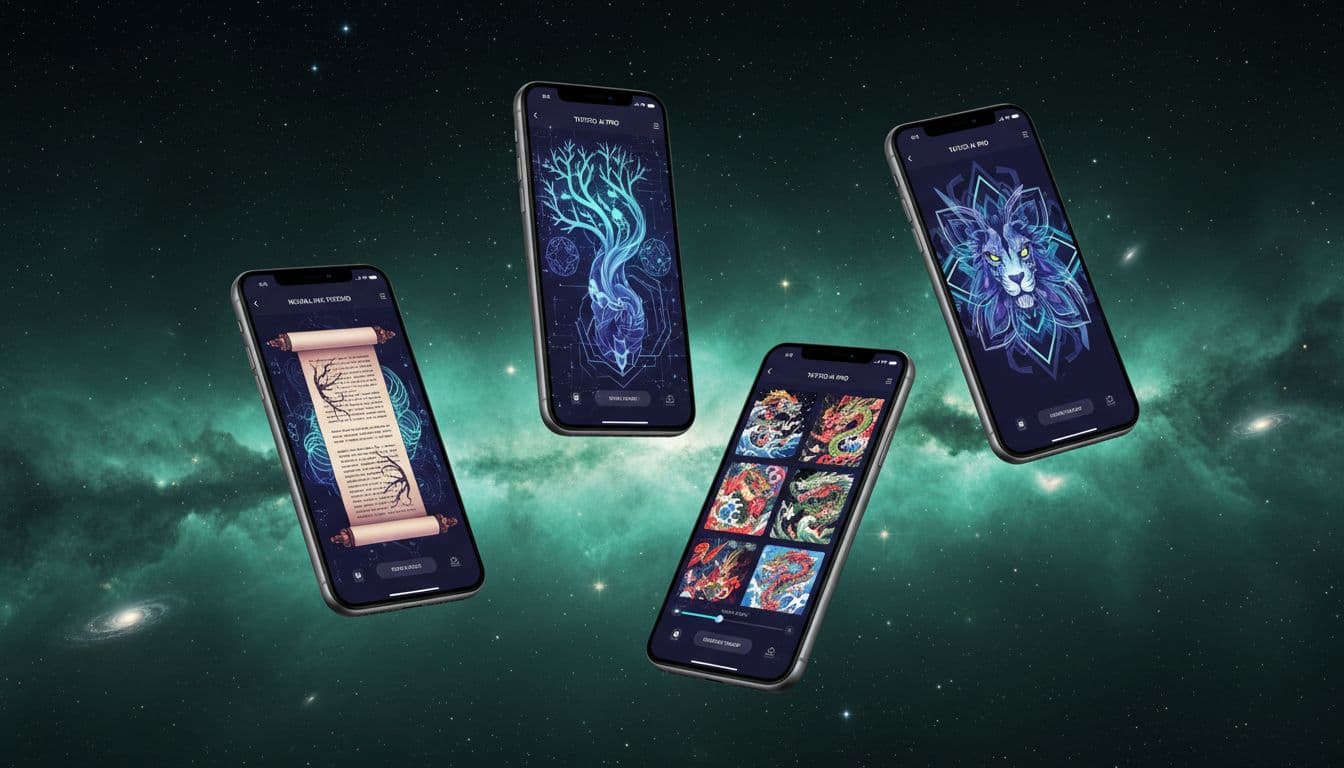 Best AI Tattoo Generator Apps in 2025: Top 10 Compared