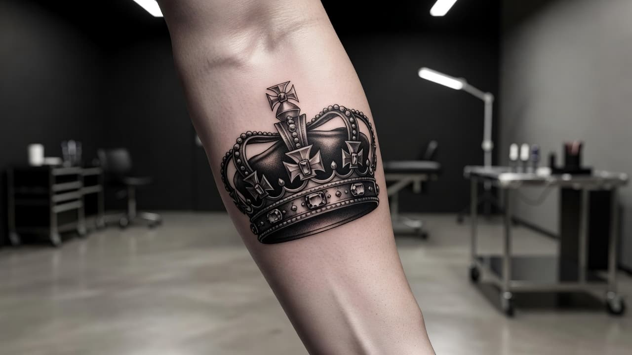 Crown Tattoo Meaning: Power, Royalty & Self-Worth