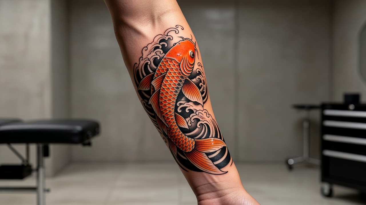 Koi Fish Tattoo Meaning: Symbolism, Colors, Styles & Placement Guide