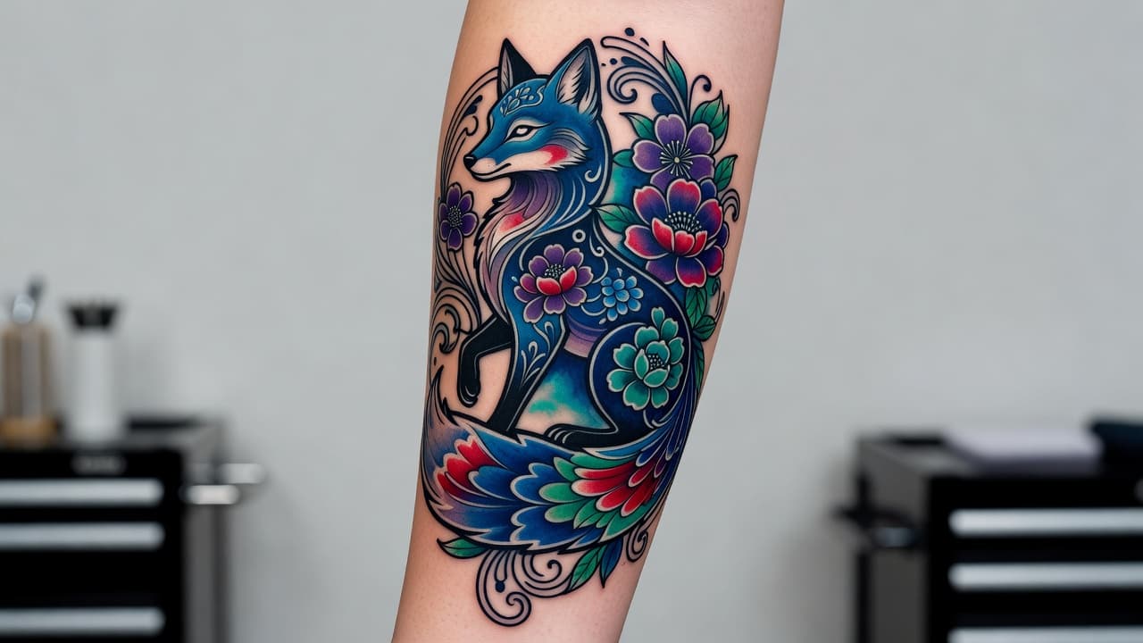 Neo-Traditional Tattoo Stil-Guide: KrÀftige Linien, Satte Farben