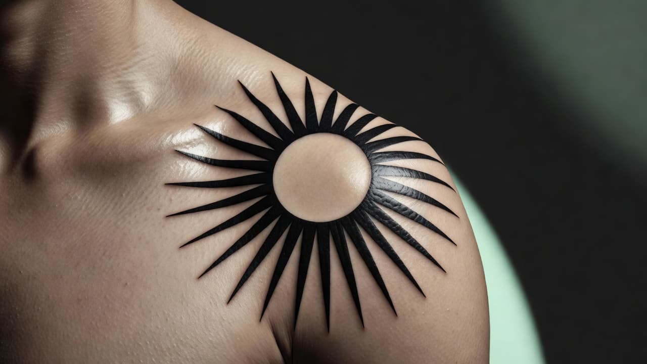 Sonnen-Tattoo Bedeutung: Symbolik, Sonnengötter & Design-Ideen