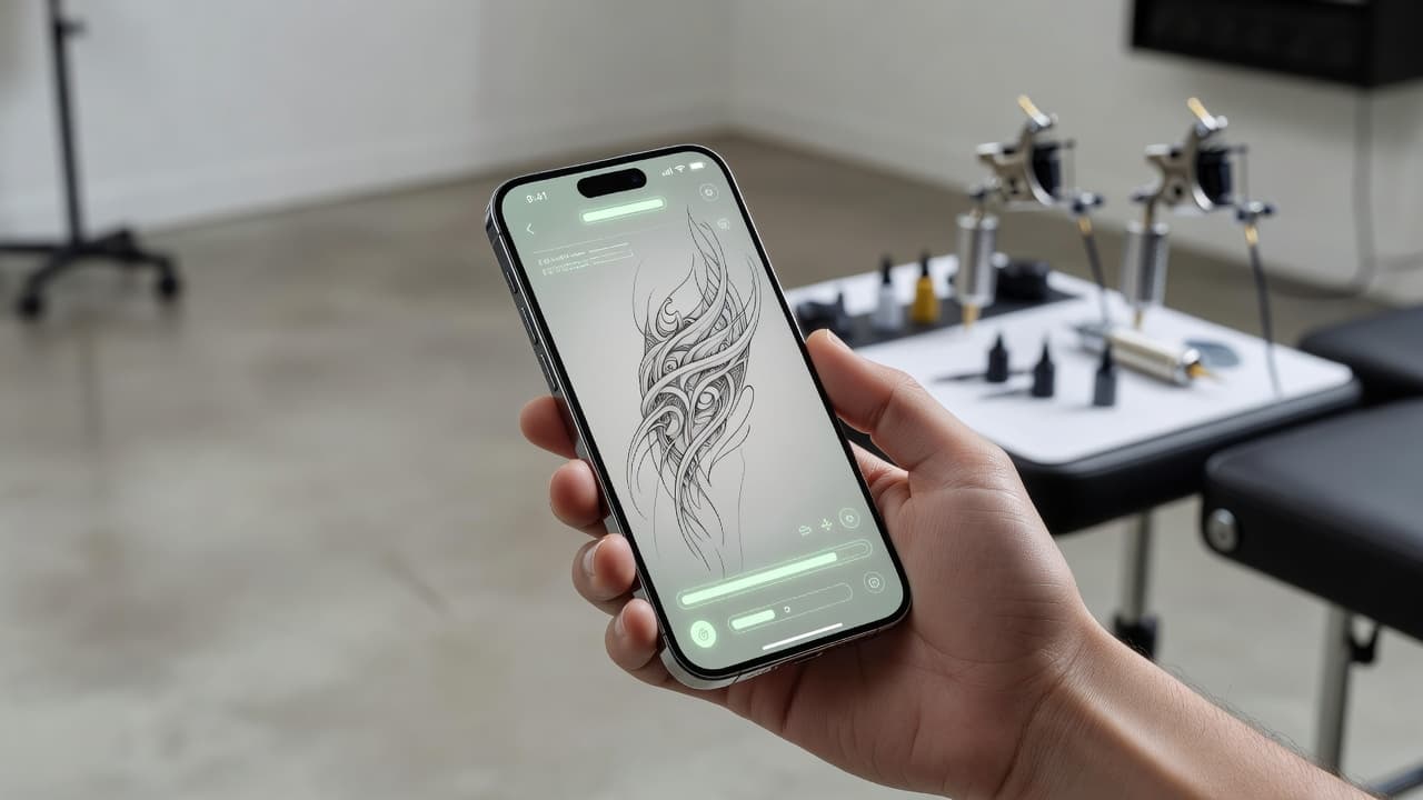 Aplikasi Desain Tato: Cara Mendesain Tato Custom di Ponsel dengan AI