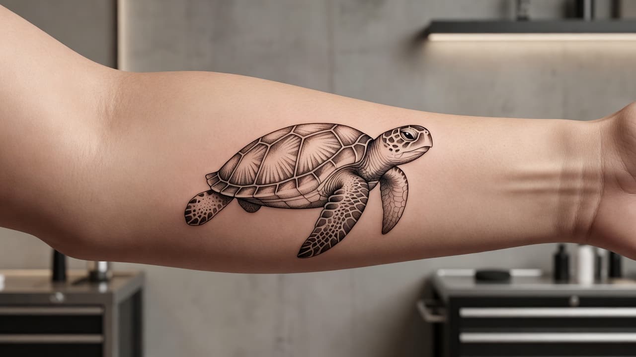 Significado da Tatuagem de Tartaruga: Longevidade, Proteção e Calma