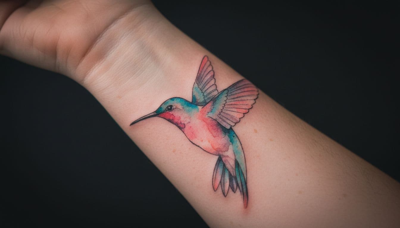 Watercolor Tattoo Designs: AI Ideas for a Painted Look