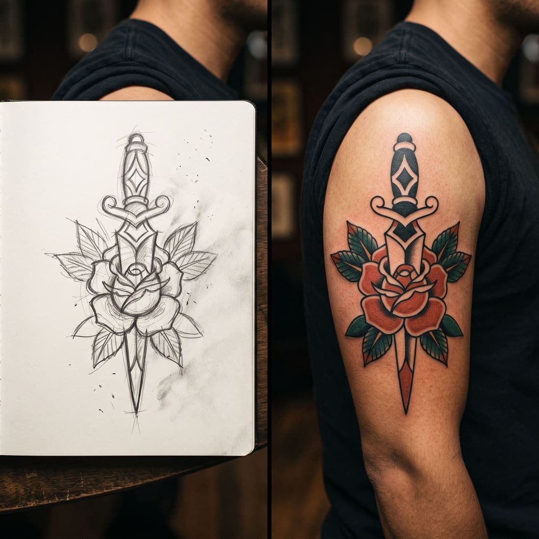 AI Tattoo Generator - Create custom tattoo designs with artificial intelligence — Refine