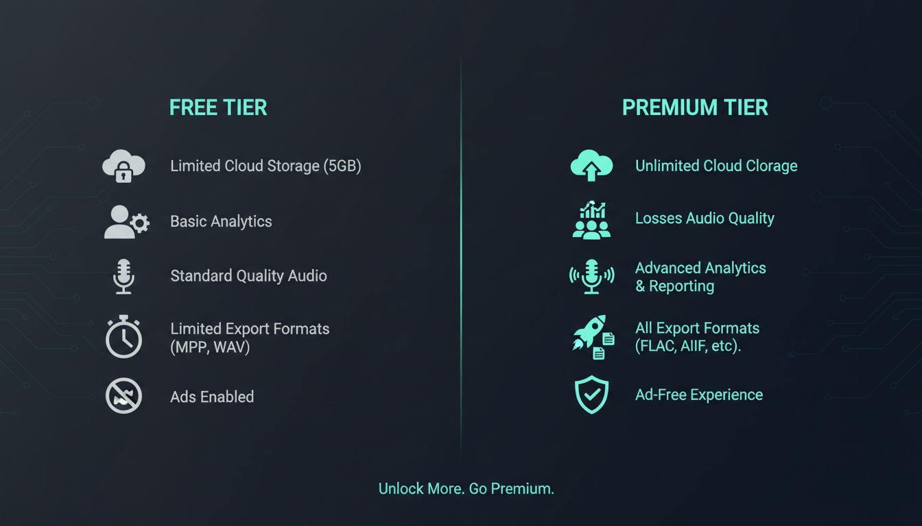Comparison of free versus premium AI tattoo generator features
